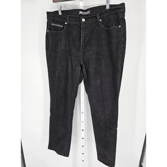 Levis Womens Sz 12 505 Straight Leg Jeans Dark Charcoal Gray - Picture 1 of 5